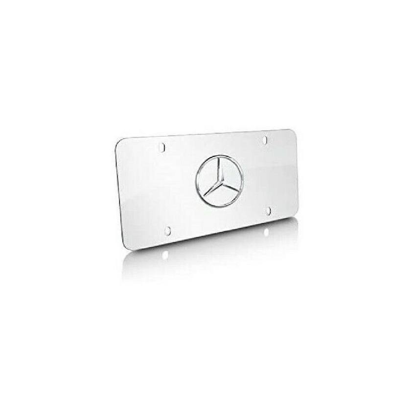 Mercedes License Plate (Stainless Steel) Q6880058